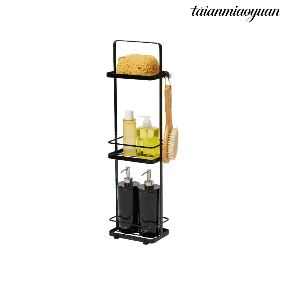3-Tiered Dispenser Rack - Black - Rack