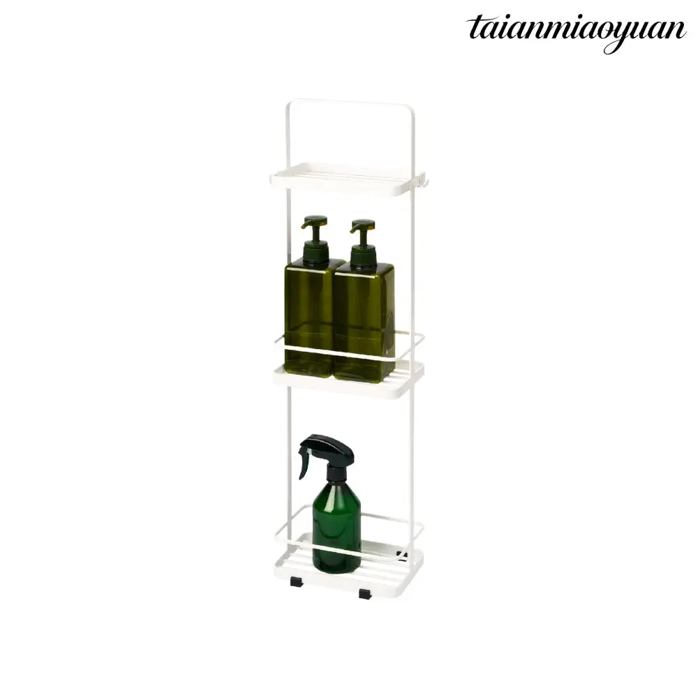 3-Tiered Dispenser Rack - White - Rack