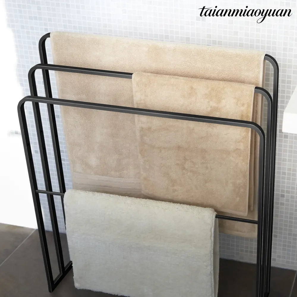 Bath Towel Hanger with 3 Bars - Bath Towel Hanger