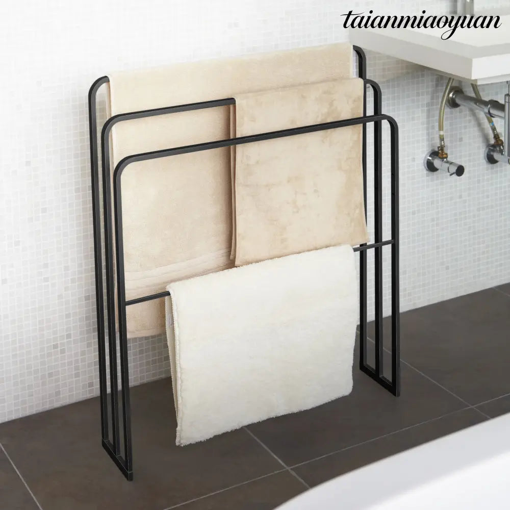 Bath Towel Hanger with 3 Bars - Bath Towel Hanger