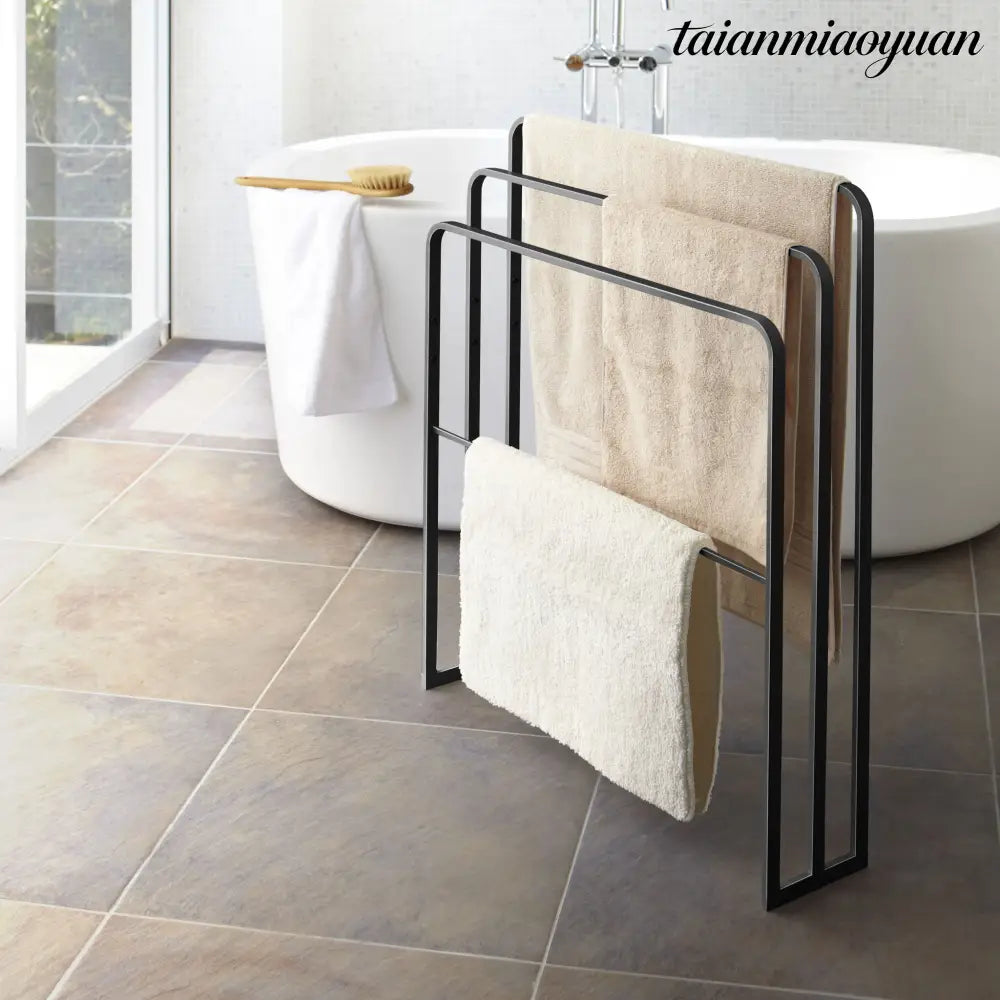 Bath Towel Hanger with 3 Bars - Bath Towel Hanger