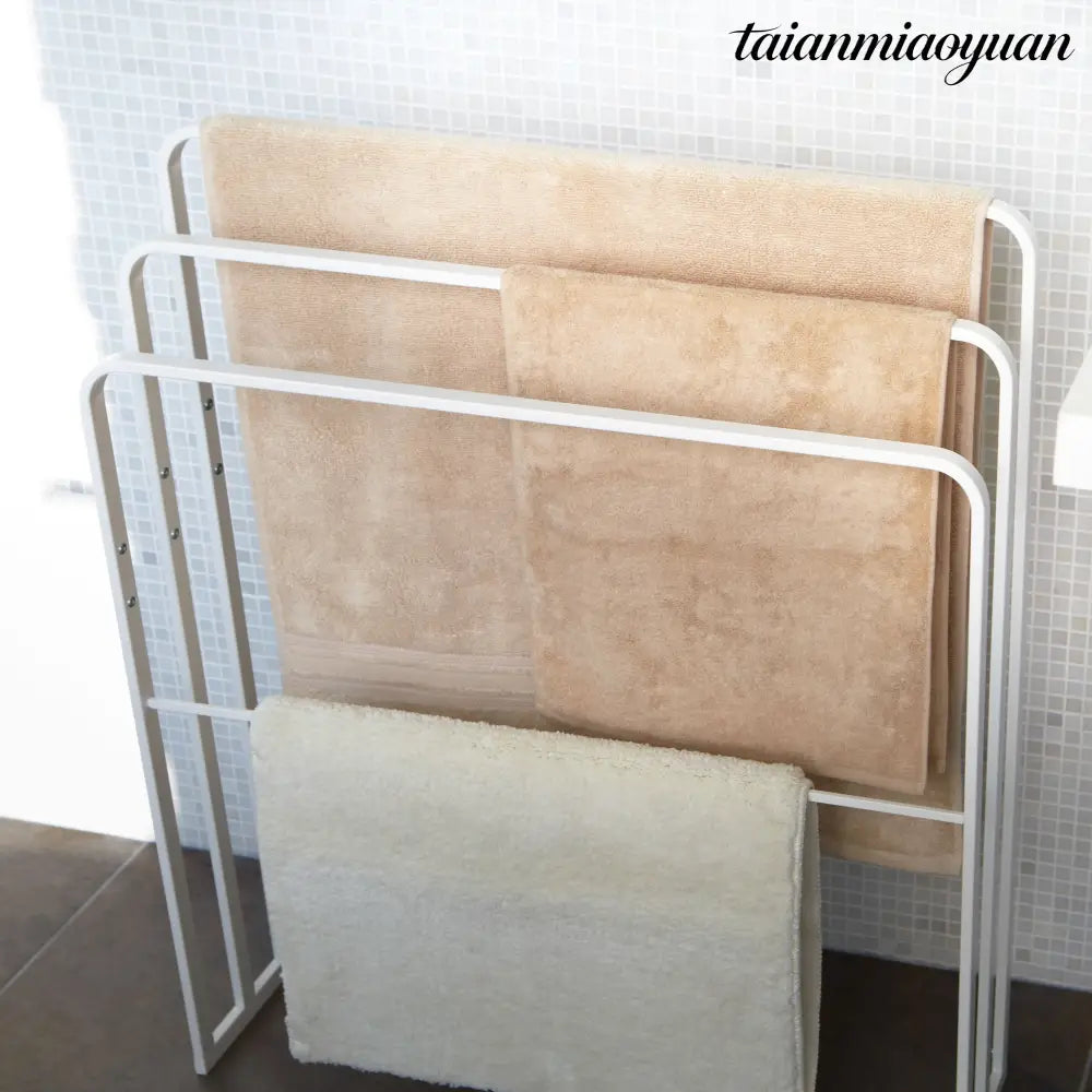 Bath Towel Hanger with 3 Bars - Bath Towel Hanger