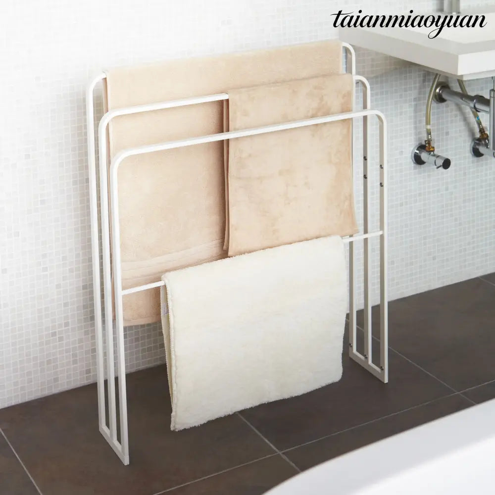 Bath Towel Hanger with 3 Bars - Bath Towel Hanger