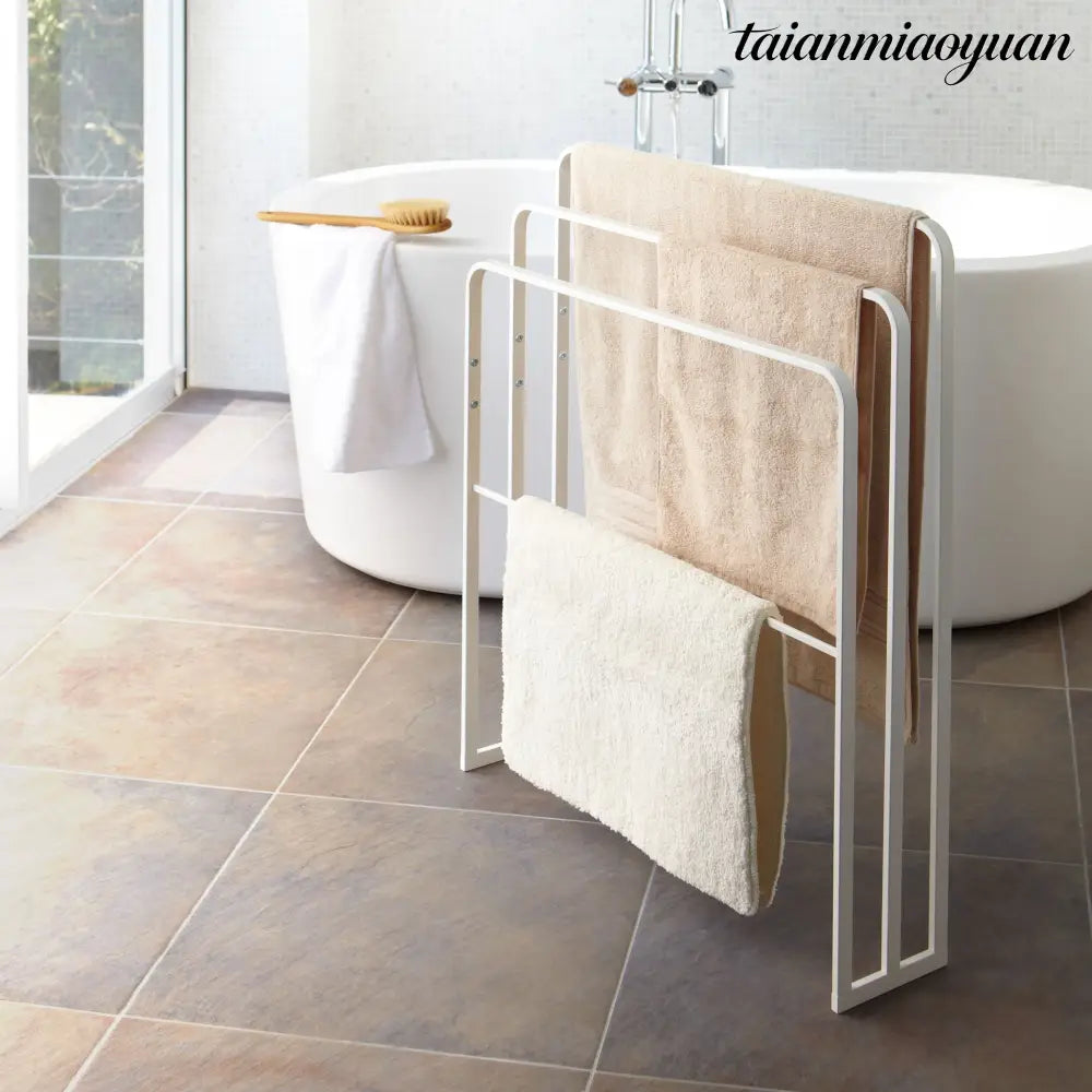 Bath Towel Hanger with 3 Bars - Bath Towel Hanger