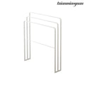 Bath Towel Hanger with 3 Bars - White - Bath Towel Hanger