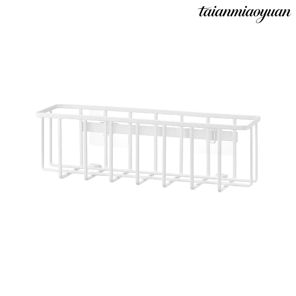 Film Hook Self-Adhesive Multi-Use Basket L - White - Basket