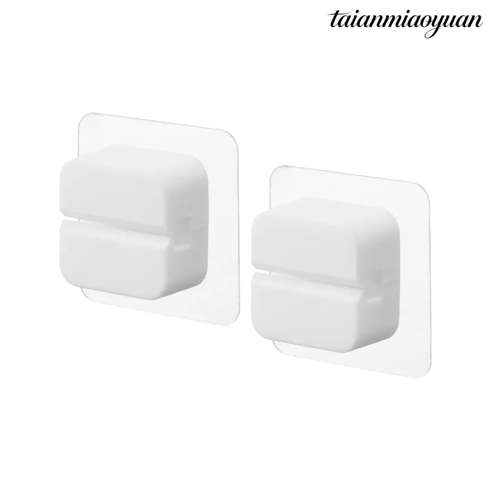 Film Hook Self-Adhesive Multi-Use Clips (Set of 2) - White - Hook