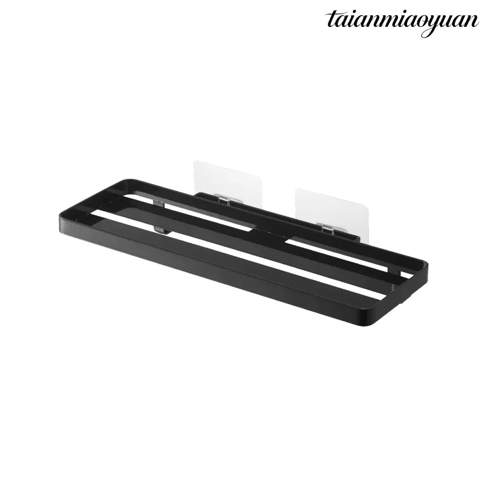 Film Hook Self-Adhesive Sanitary Tray - Black - Tray