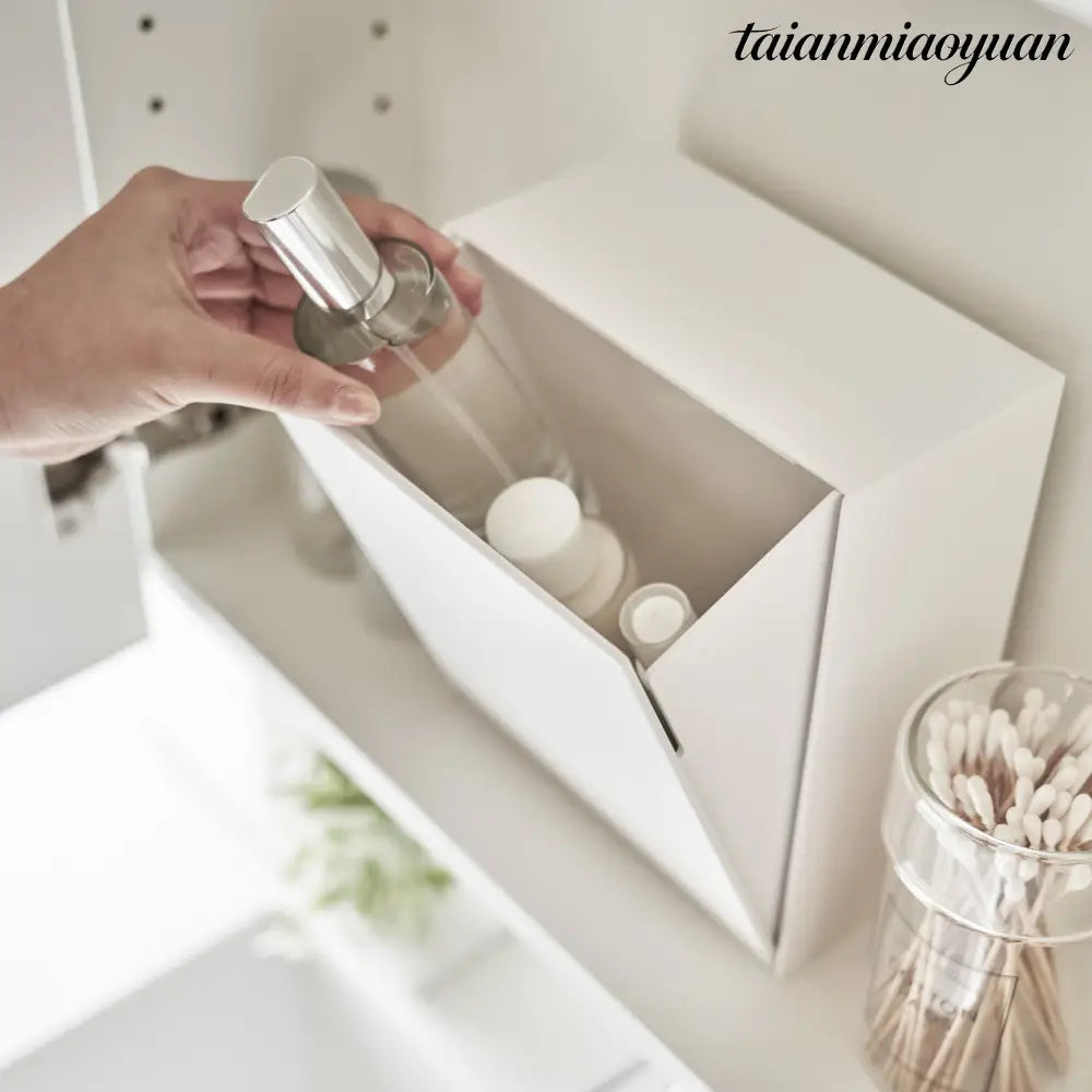 Film Hook Self-Adhesive Storage Box - Trash Can