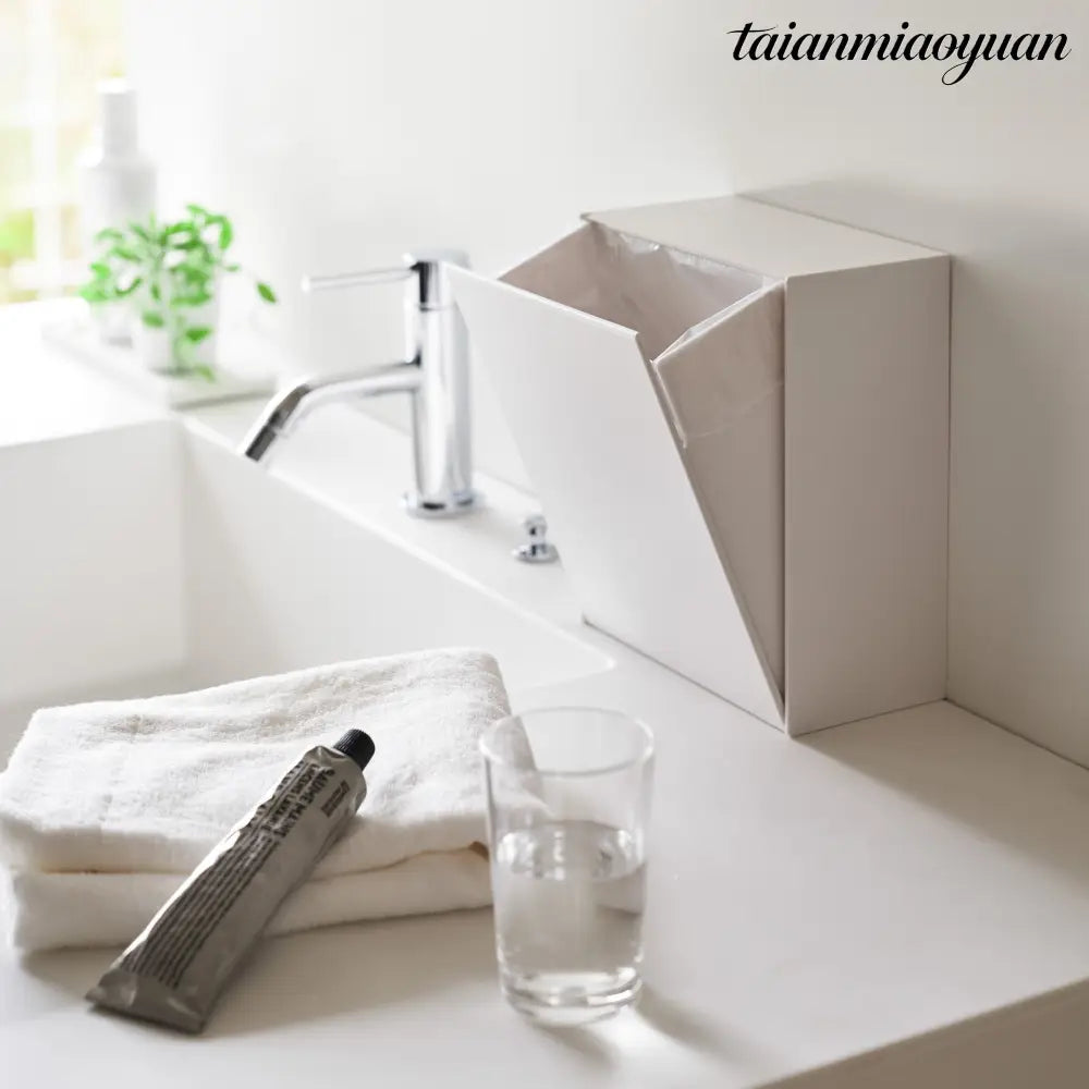 Film Hook Self-Adhesive Storage Box - Trash Can