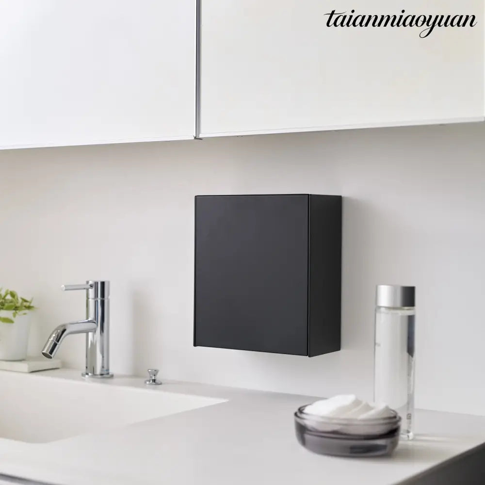 Film Hook Self-Adhesive Storage Box - Trash Can