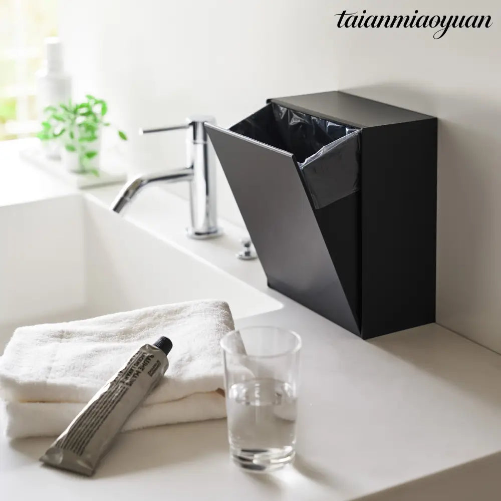Film Hook Self-Adhesive Storage Box - Trash Can